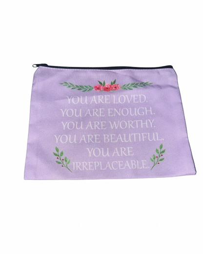 POWHERFUL AFFIRMATION MAKEUP BAG